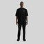 LUMDO T-SHIRT OVERSIZE BLACK - Monastery