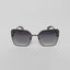 MALEN SUNGLASSES WOMEN SATIN BLACK BLACK GRADIENT GREY - Monastery