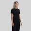 MATRA T-SHIRT WOMEN POLO BLACK - Monastery