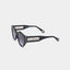 MSS2402-C1-53 MAIA SUNGLASSES WOMEN BLACK SHINY SILVER GRADIENT GREY