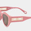 MSS2402-C8-53 MAIA SUNGLASSES WOMEN ROSE SHINY GOLD SOLID BROWN