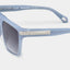 MSS2408-C5-56 ADUR SUNGLASSES MEN MILKY BLUE SHINY SILVER GRADIENT GREY
