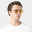 ADUR SUNGLASSES TRANSPARENT CLEAR