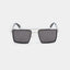 MSS2410-C1-54 MARC SUNGLASSES MEN BLACK/SILVER MATTE BLACK SOLID GREY