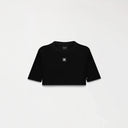 NAIA CROP TOP WOMEN BLACK