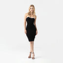 NOVAK KNITTED DRESS WOMEN BLACK