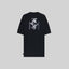 RUSTON T-SHIRT OVERSIZE BLACK - Monastery
