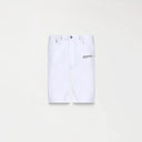 PANTRER DENIM SHORT MEN WHITE