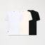 PANTRO PACK T-SHIRT MEN BLACK-WHITE-WHITECAP GRAY