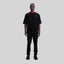 RAIDEN T-SHIRT OVERSIZE BLACK - Monastery