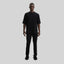 ROSSO T-SHIRT OVERSIZE BLACK - Monastery
