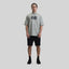 ROUGE T-SHIRT OVERSIZE SEA GRASS - Monastery