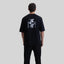 RUSTON T-SHIRT OVERSIZE BLACK - Monastery