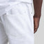 SAND WHITE DENIM SHORT - Monastery