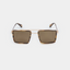 MARC SUNGLASSES SHINY GOLD BROWN