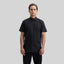 ASTON SHIRT SPORT SHORT SLEEVE BLACK - Monastery