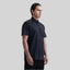 ASTON SHIRT SPORT SHORT SLEEVE BLACK - Monastery