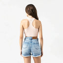 SIREN SHORT WOMEN BLUE DENIM