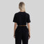 SKODA CROP TOP BLACK - Monastery