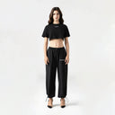 SORA CROP TOP WOMEN BLACK