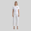 SUZUKA T-SHIRT POLO WOMEN WHITE - Monastery