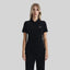 SUZUKA T-SHIRT POLO WOMEN BLACK - Monastery