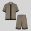 SILK SET MEN OVERSIZED SOLEIL BLACK SAFARI