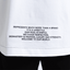 WOLF T-SHIRT OVERSIZE WHITE - Monastery