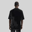 WOLF T-SHIRT OVERSIZE BLACK - Monastery