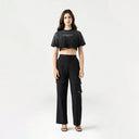 TESSIE CROP TOP WOMEN BLACK