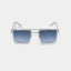 MSS2410-C15-54 MARC SUNGLASSES MEN TANSPARENT/SILVER TRANSPARENT GRADIENT BLUE