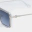 MSS2410-C15-54 MARC SUNGLASSES MEN TANSPARENT/SILVER TRANSPARENT GRADIENT BLUE