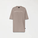 VIKRANT T-SHIRT OVERSIZED MEN TAUPE GRAY