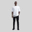 VORTEX T-SHIRT OVERSIZE WHITE - Monastery