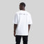 VORTEX T-SHIRT OVERSIZE WHITE - Monastery