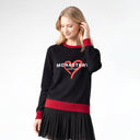 XENA BLACK SWEATSHIRTS OVERSIZED