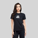 AMY T-SHIRT WOMEN BLACK - Monastery
