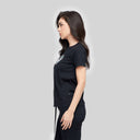 AMY T-SHIRT WOMEN BLACK - Monastery