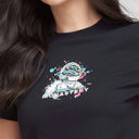 AMY T-SHIRT WOMEN BLACK - Monastery