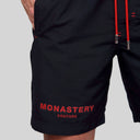 ARGOLIDA SWIM SHORT BLACK - Monastery