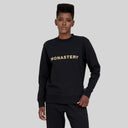 ASINE BLACK SWEATSHIRTS - Monastery