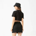 BEHN CROP TOP WOMEN BLACK - Monastery | Tienda Oficial Colombia