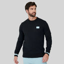 CALCIS BLACK SWEATSHIRT MEN - Monastery