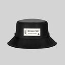 KOTIS BLACK BUCKET HAT - Monastery