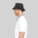 KOTIS BLACK BUCKET HAT - Monastery