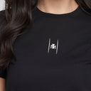 LAERTES T-SHIRT WOMEN BLACK - Monastery