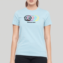 ROXANA T-SHIRT WOMEN BLUE - Monastery
