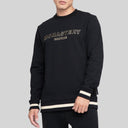 SERPENS BLACK SWEATSHIRTS - Monastery