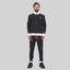 TAIGETO BLACK SPORT TROUSERS - Monastery