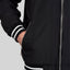 TAW BLACK BOMBER JACKET - Monastery